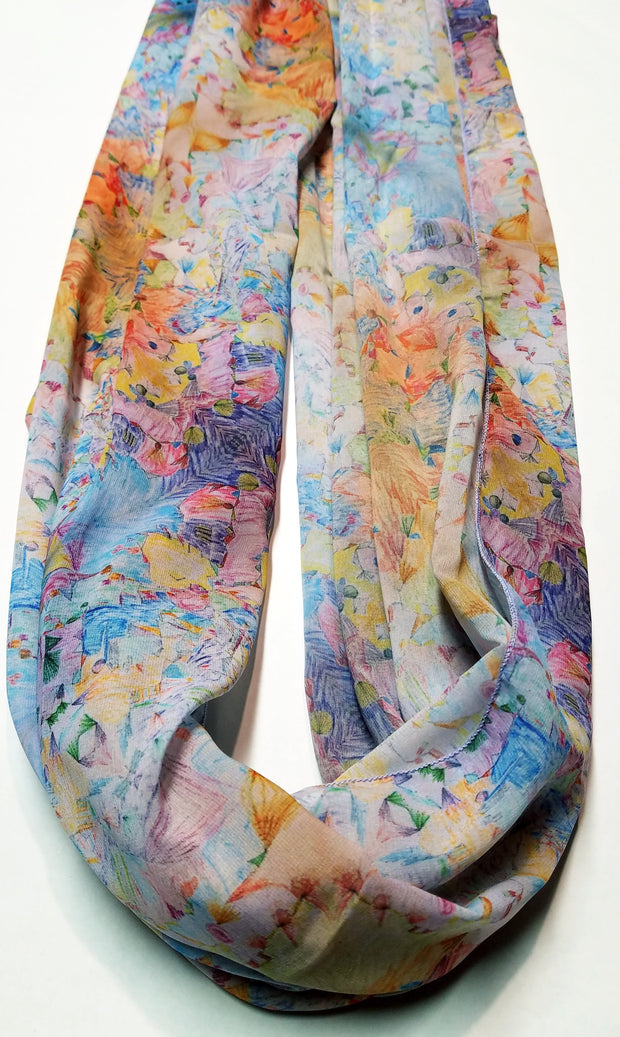Bamboo Scarf "Kites I"