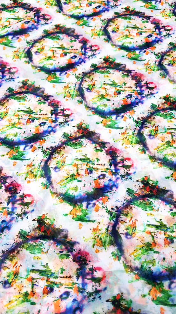 Bamboo Scarf "Portal Genius"