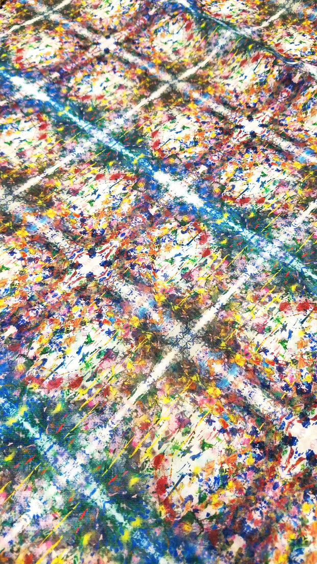Bamboo Scarf "The Garden V"