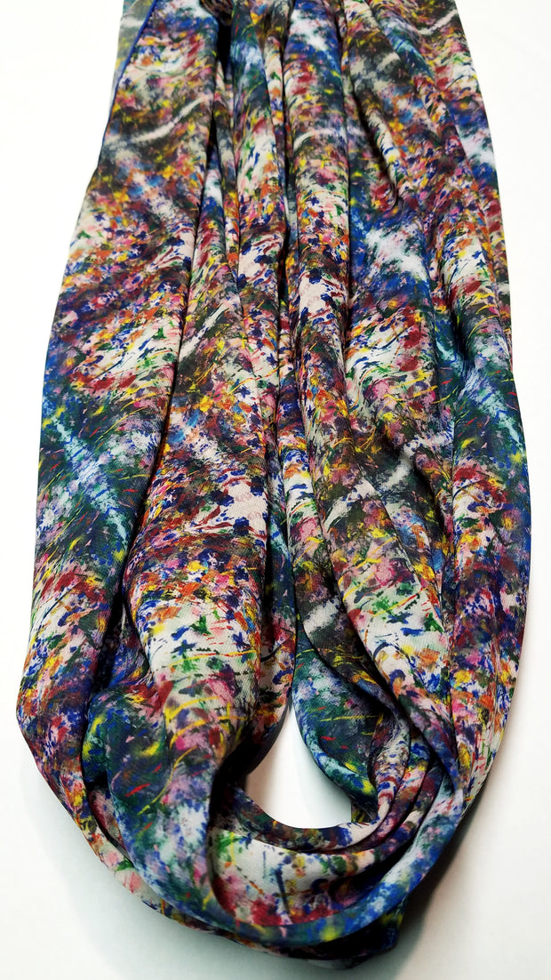 Bamboo Scarf "The Garden V"