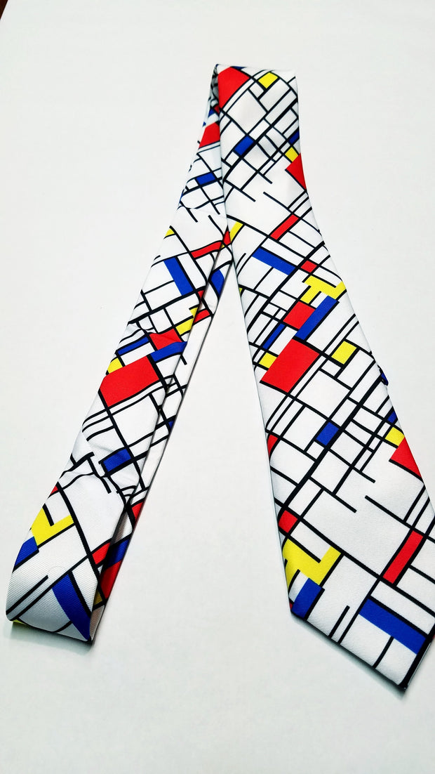 Necktie, "Mondrain" (limited production)