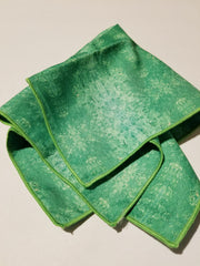 Pocket Square: "Color Field: Emerald"