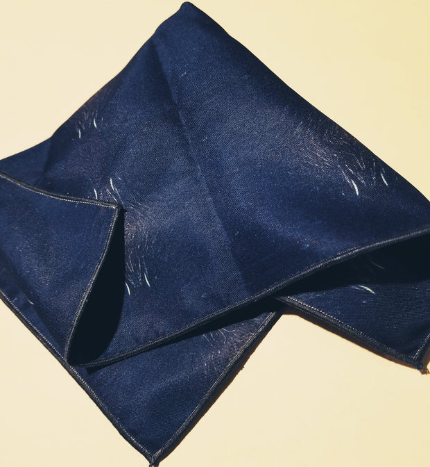 Pocket Square: "Color Field: Azure"