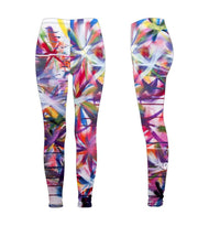 Leggings, "The Garden" (limited production) - Dress Abstract - 3