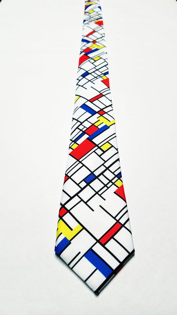 Necktie, "Mondrain" (limited production)