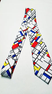 Necktie, "Mondrain" (limited production)