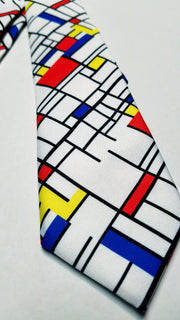 Necktie, "Mondrain" (limited production)