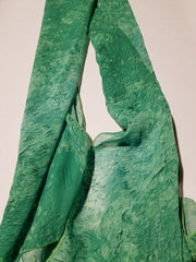 Bamboo Scarf, "Color Field Emerald" (limited production)