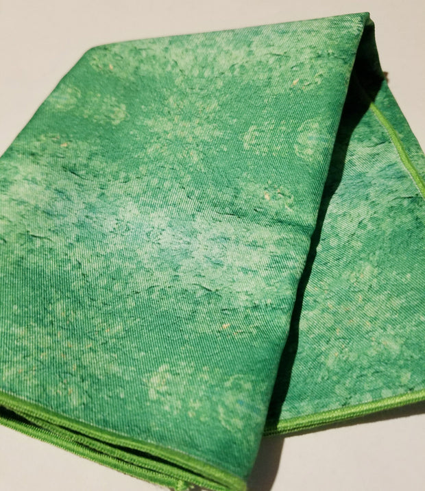 Pocket Square: "Color Field: Emerald"