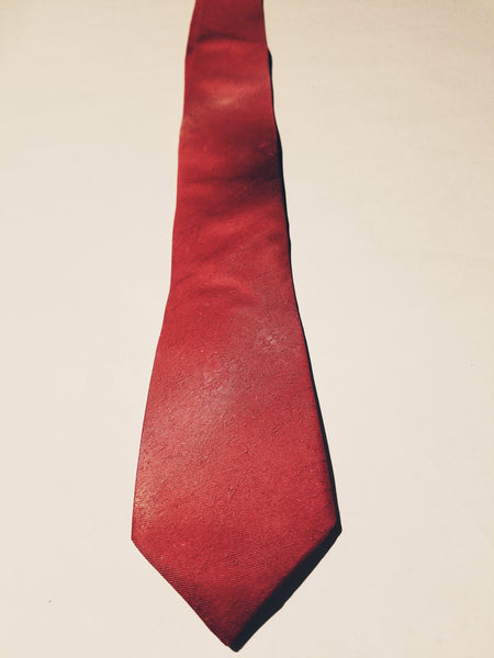 Necktie, "Color Field Crimson" (limited production)