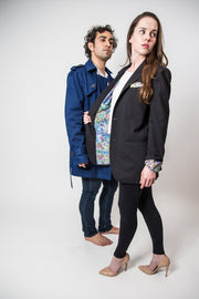 Women's Jacket with Lining (limited production) - Dress Abstract - 3