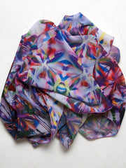 Scarf, "The Garden" (limited production) - Dress Abstract