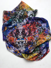 Scarf, "Between White and Black" (limited production) - Dress Abstract