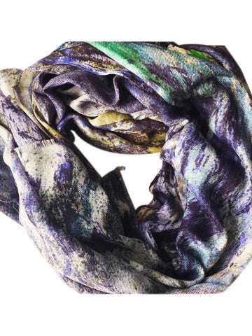 Poly Chiffon Scarf, "The Jungle" (limited production)