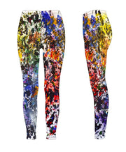 Leggings, "Between White and Black" (limited production) - Dress Abstract - 3