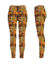 Leggings, "The Wall" (limited production) - Dress Abstract - 3