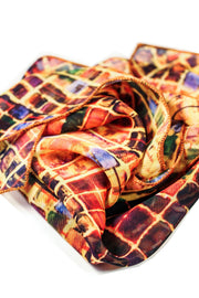 Poly Chiffon Scarf, "The Wall" (limited production)