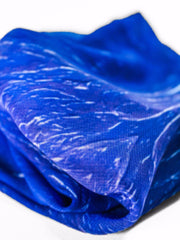 Bamboo Scarf, "Color Field Azure" (limited production)