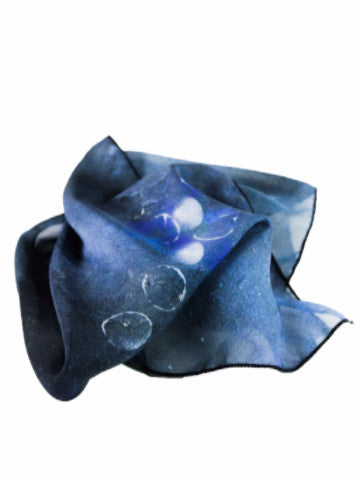 Poly Chiffon Scarf, "Constellation" (limited production)