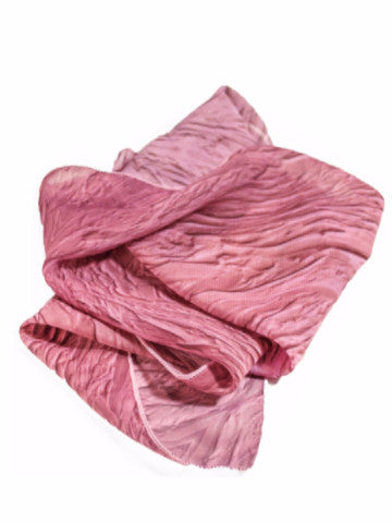 Bamboo Scarf, "Color Field Dusted Rose" (limited production)