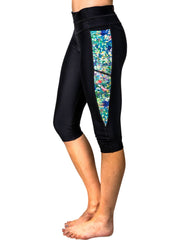 Athletic Leggings, "The Unresolved Chord" (limited production) - Dress Abstract - 1