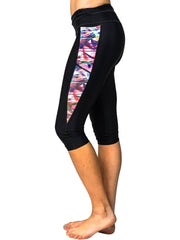 Athletic Leggings, "The Garden" (limited production) - Dress Abstract - 1