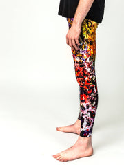 Leggings, "Between White and Black" (limited production) - Dress Abstract - 2
