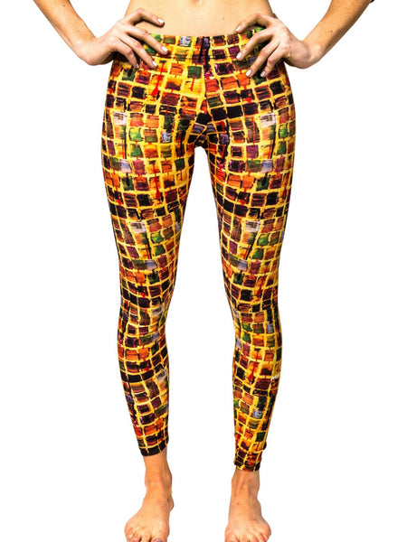 Leggings, "The Wall" (limited production) - Dress Abstract - 1