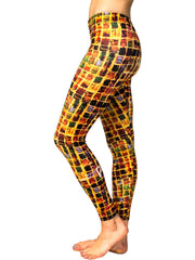 Leggings, "The Wall" (limited production) - Dress Abstract - 2
